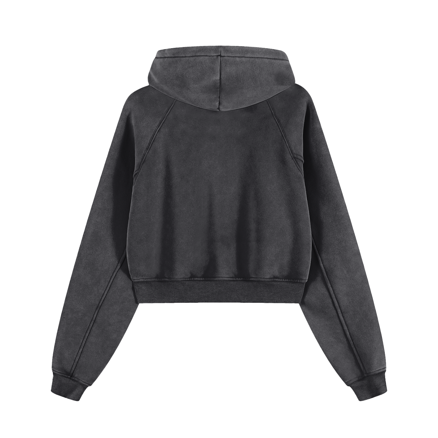 Women's Washed & Cropped Hoodie