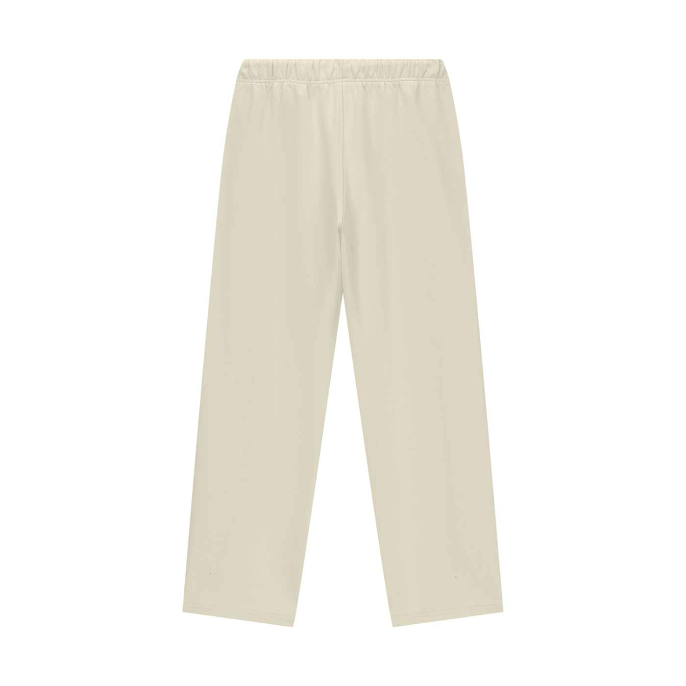 Fleece Lined Straight Leg Pants (in White & Bone)