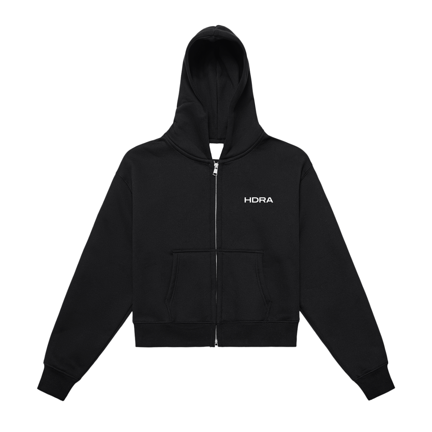 Women's Zip Cropped Hoodie