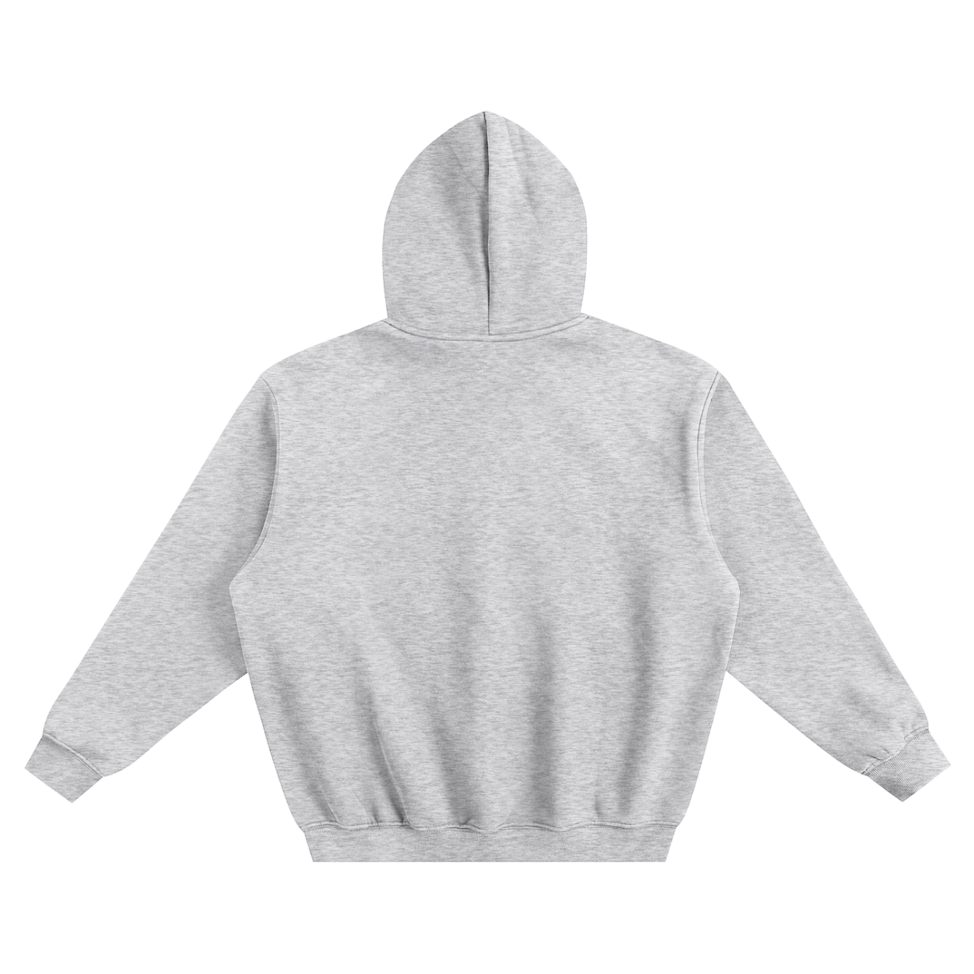 Boxy Hoodie (in Flower Gray)
