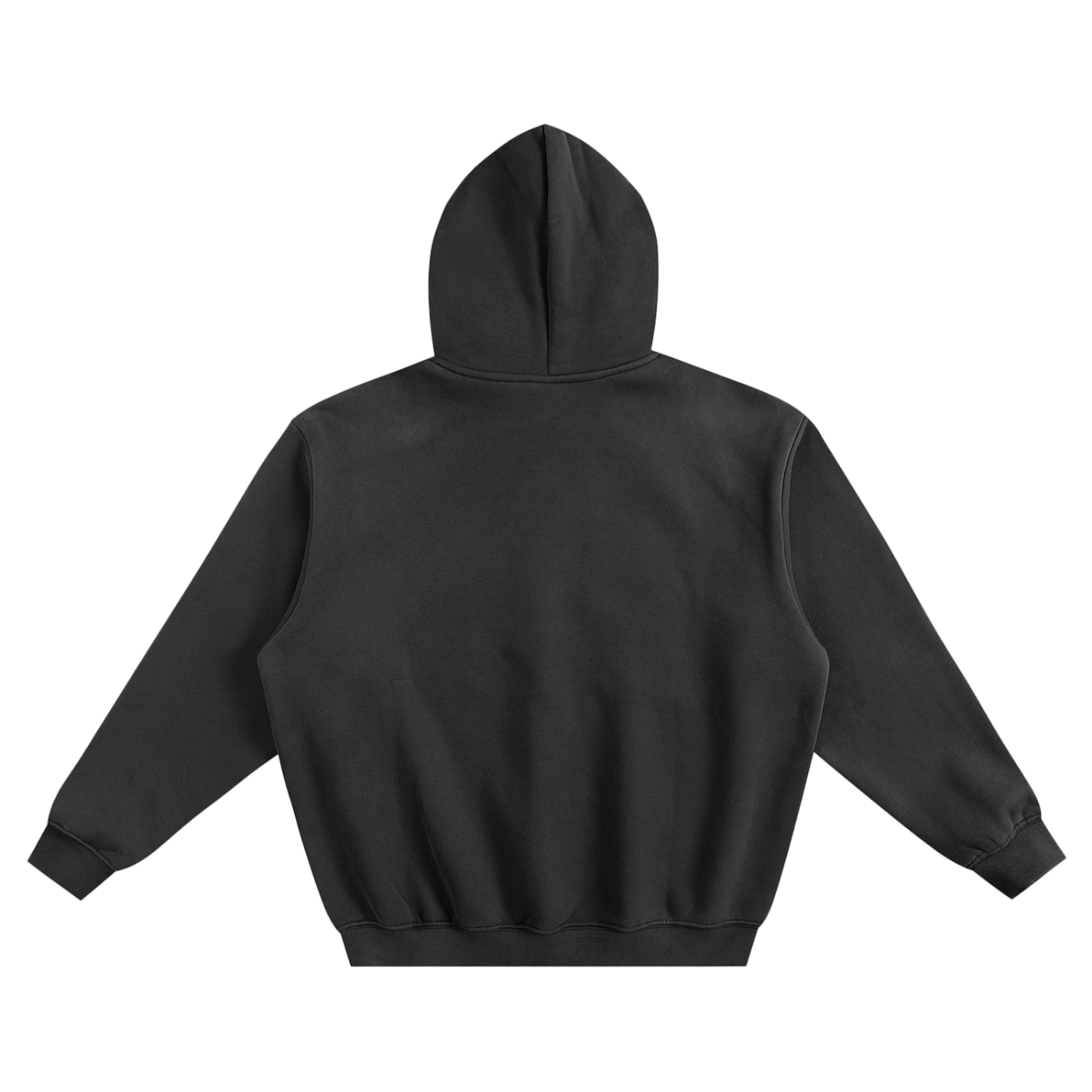 Boxy Hoodie (in Black)