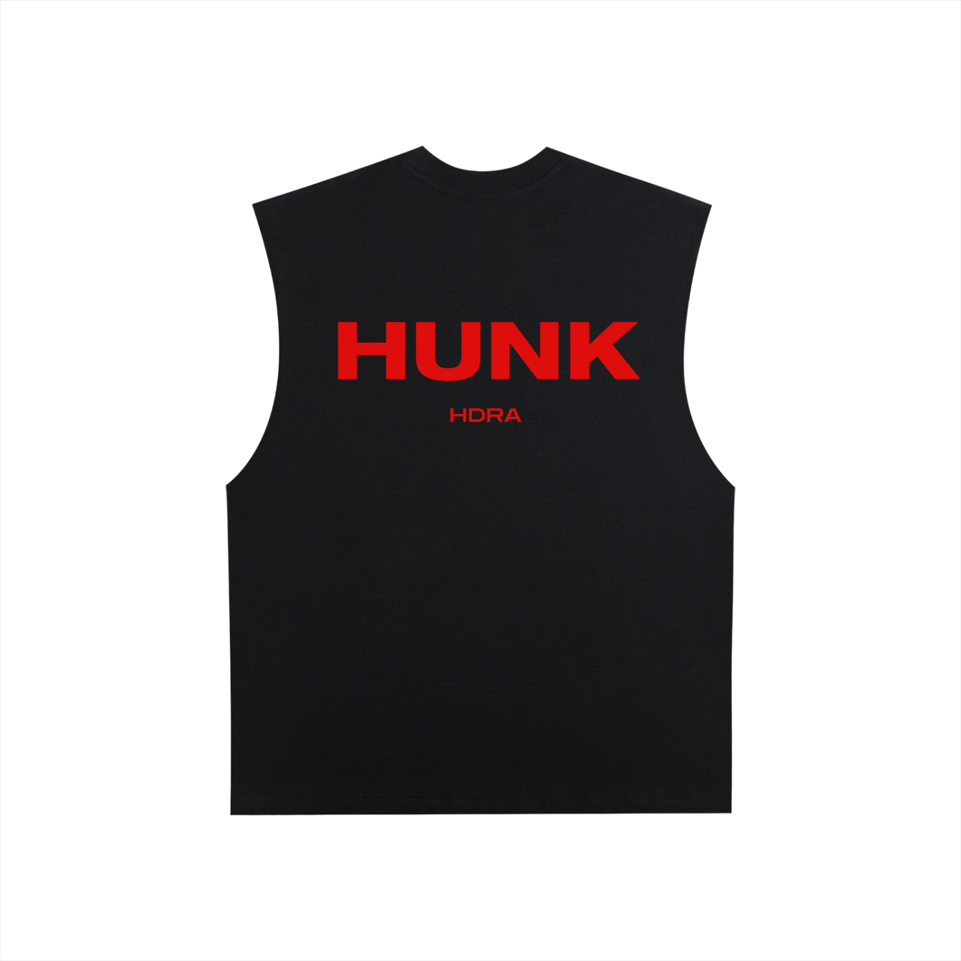 HUNK - Raw Edge Cotton Tank Top