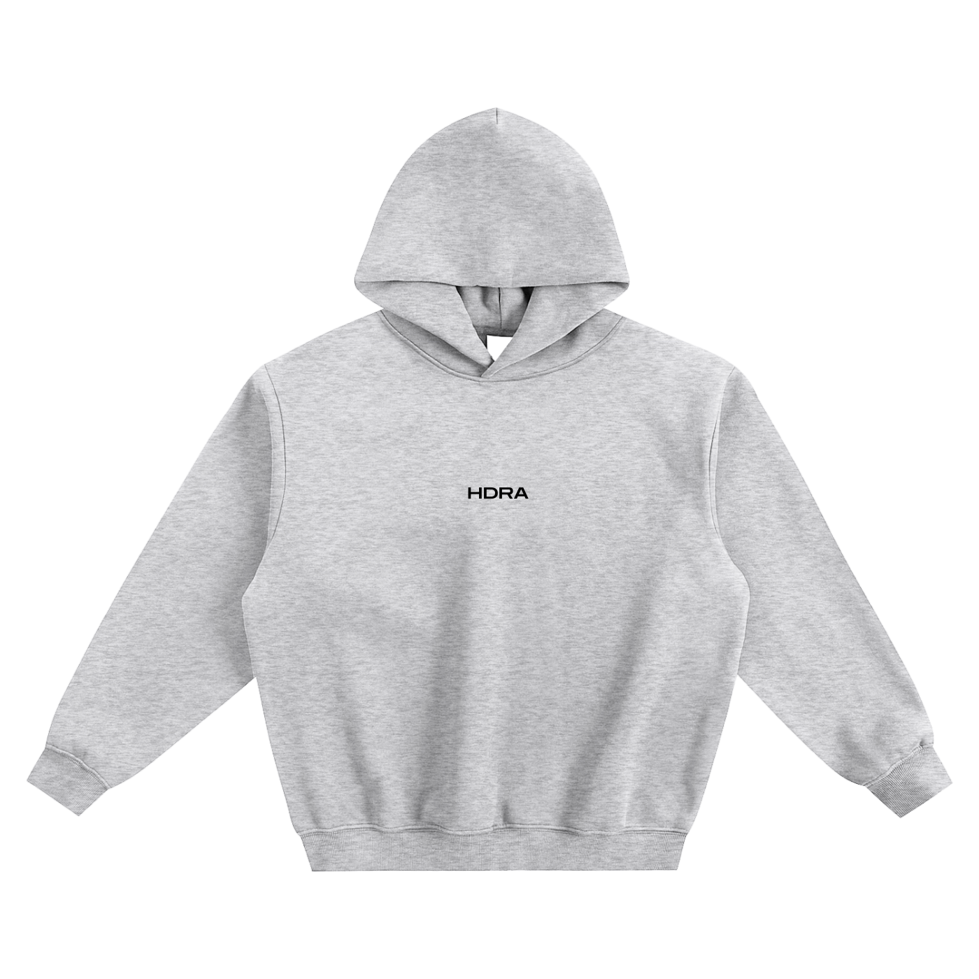 Boxy Hoodie (in Flower Gray)