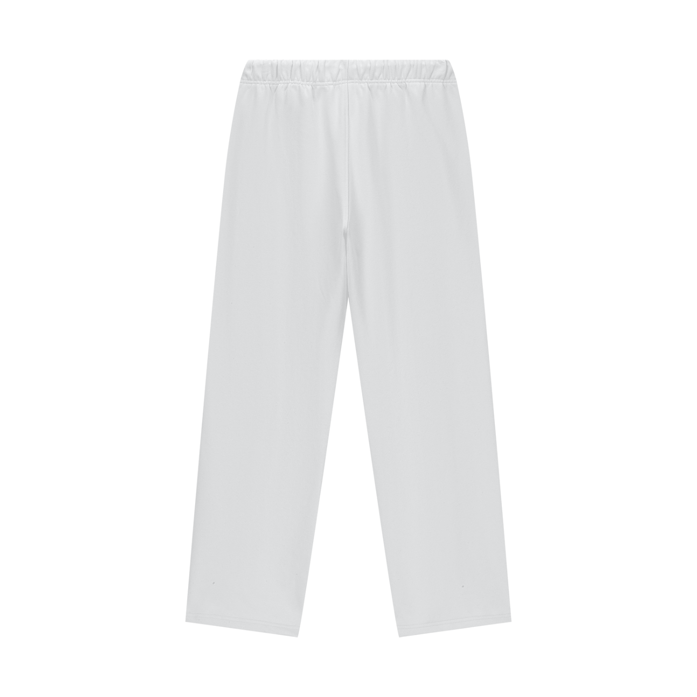 Fleece Lined Straight Leg Pants (in White & Bone)
