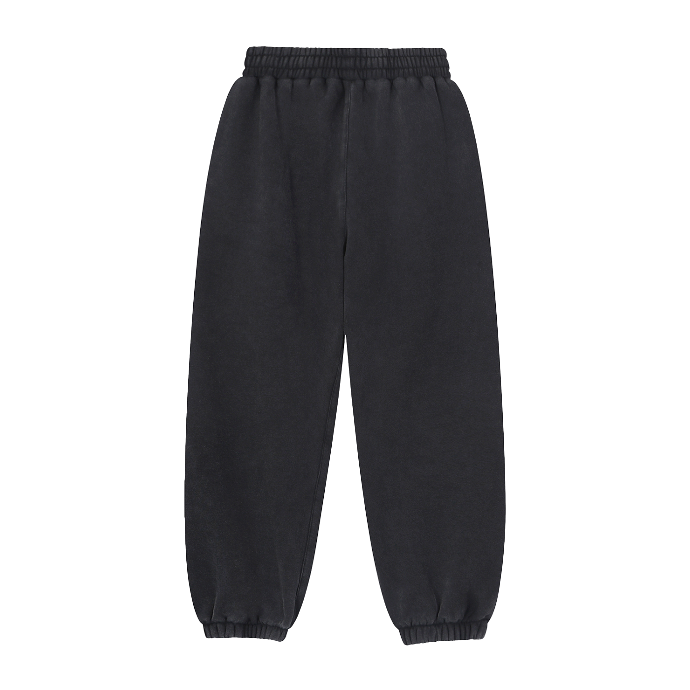 Fleeced Jogger Sweatpants (in Black)