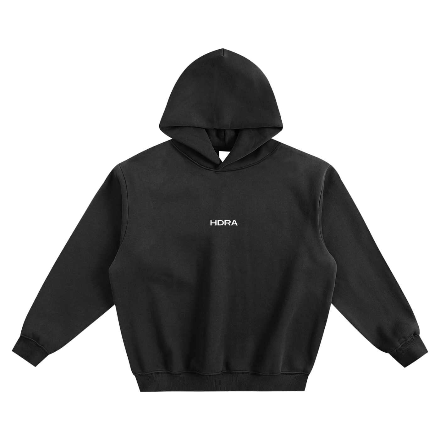 Boxy Hoodie (in Black)