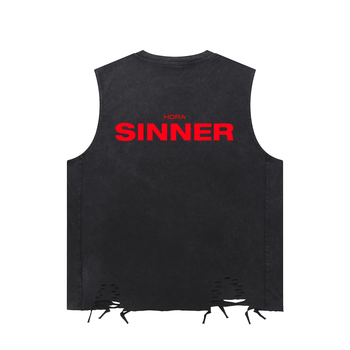 SINNER - Washed Tank Top