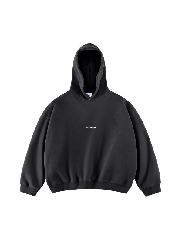 Boxy Hoodie (in Black)