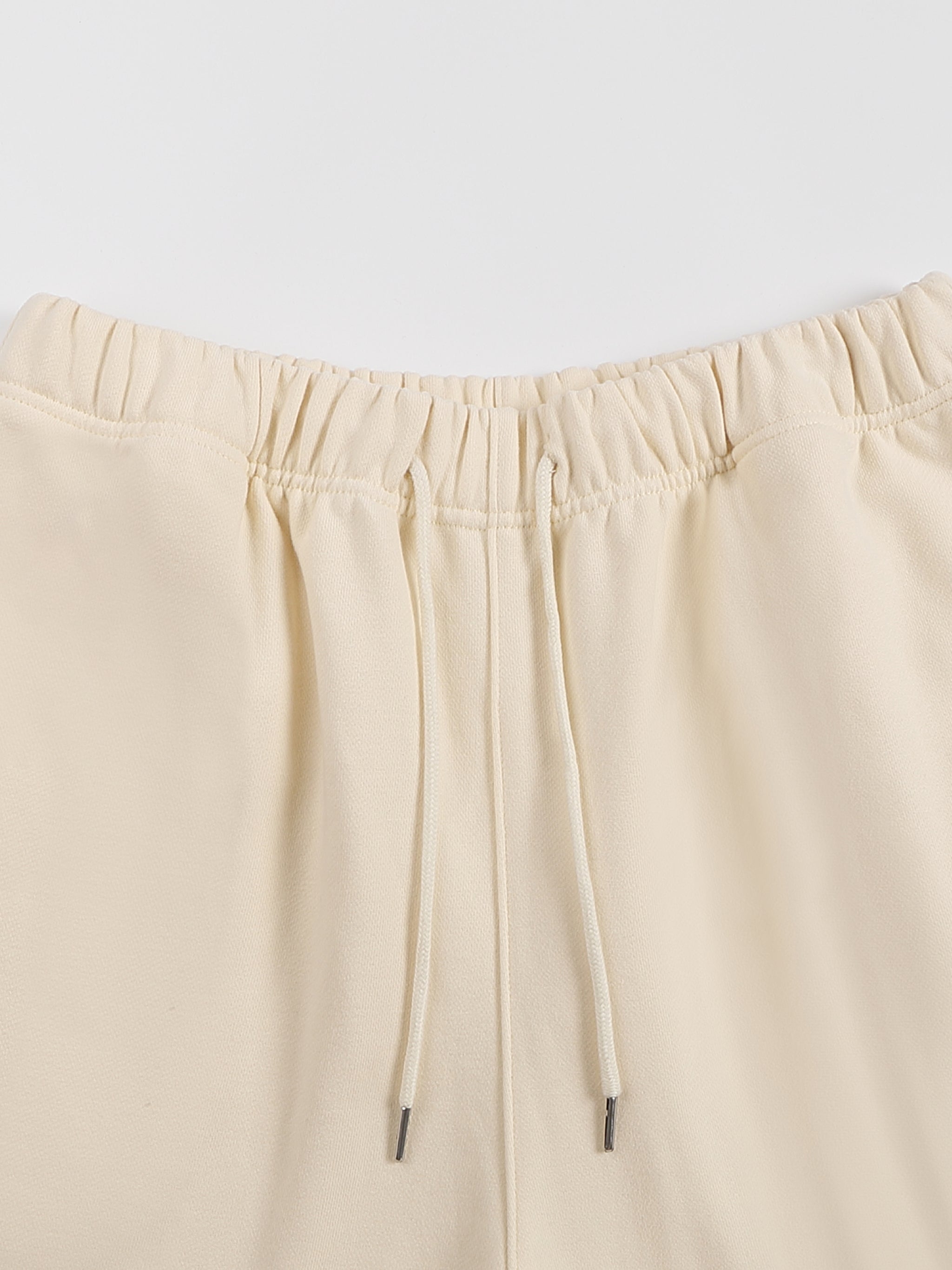 Fleece Lined Straight Leg Pants (in White & Bone)